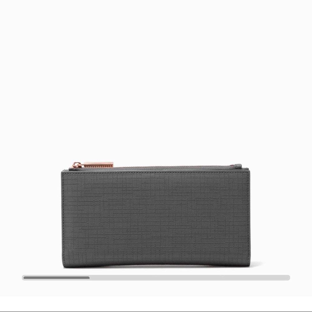 Dagne Dover Slim Wallet in graphite